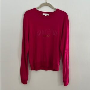 Grateful Pink Sweater, by Spiritual Gangster